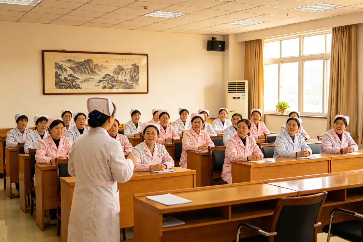 养老护理员培训课堂